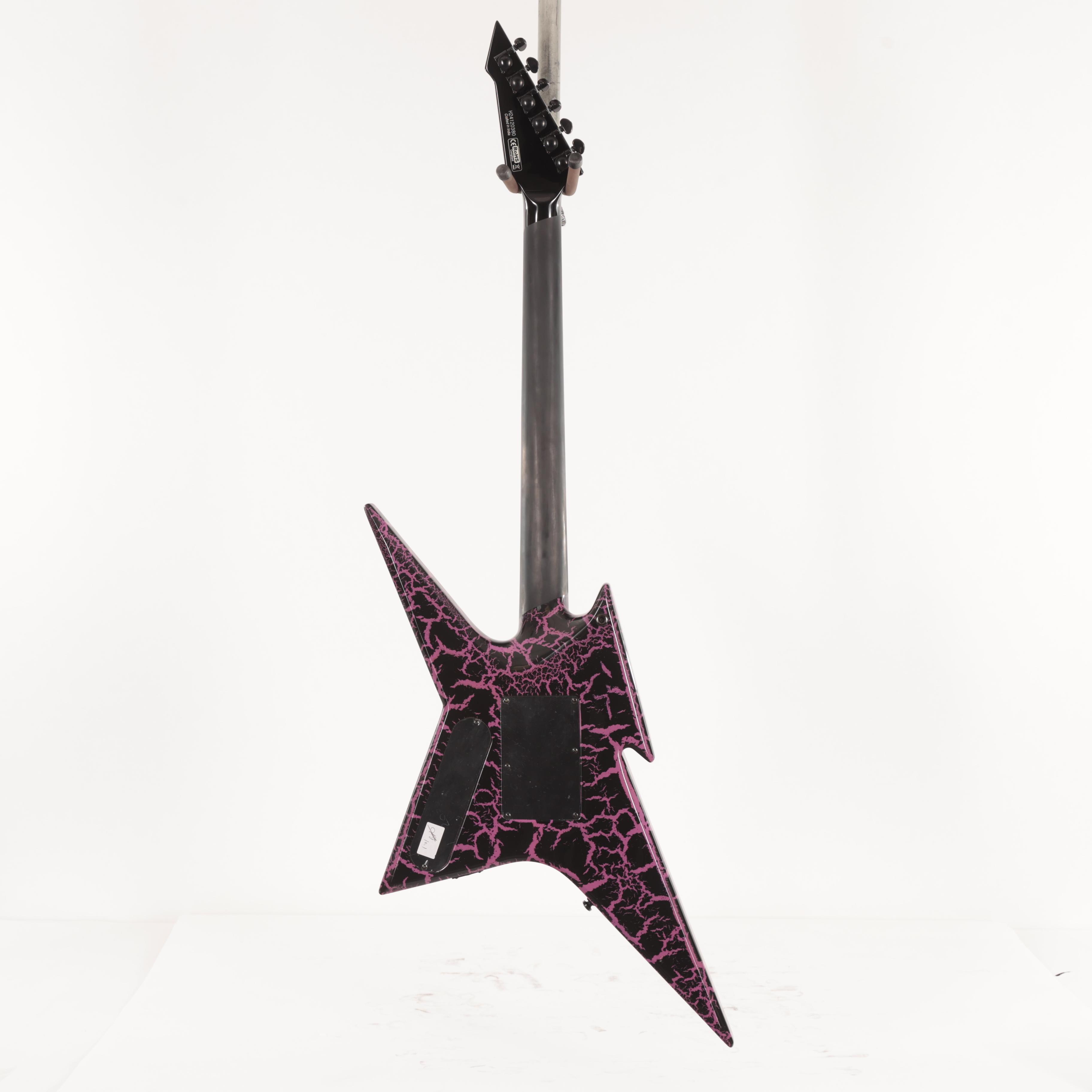 BC Rich Ironbird MK1 Legacy Floyd Rose Guitar in Purple Crackle